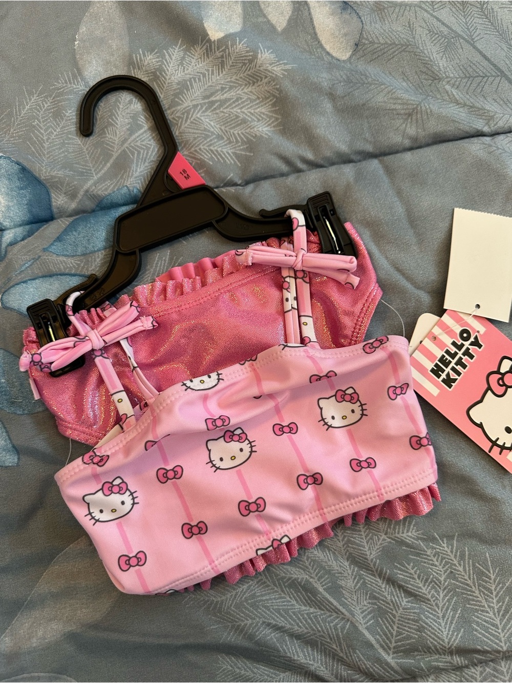 NWTS Hello Kitty Pink Girls' 2 pc Cute Swimwear Sz 18 months